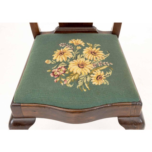 Brown George III Style Mahogany Dining Chairs, 8 For Sale - Image 8 of 18