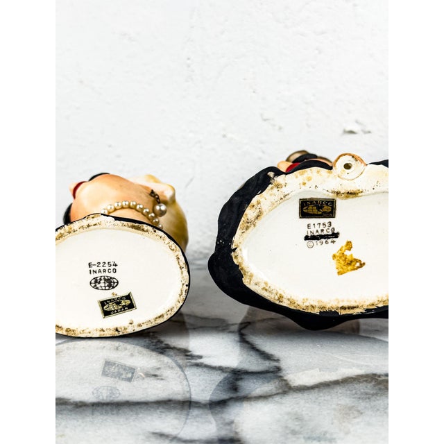 1960s Inarco Japan Head Vases For Sale - Image 13 of 13