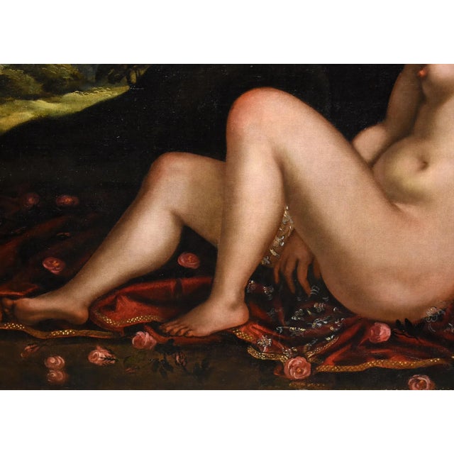 Pauwels Franck / Paolo Fiammingo, Venus Landscape, 1580, Oil on Canvas For Sale - Image 8 of 18