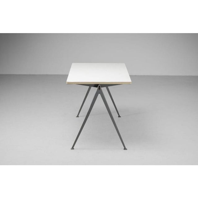 Large Pyramid Table attributed to Wim Rietveld for Ahrend de Cirkel, Netherlands, 1960s For Sale - Image 10 of 18