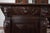 Wood Neo-Renaissance Oak Double-Sided Writing Desk For Sale - Image 7 of 8