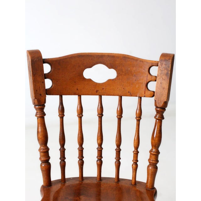 Antique Richardson Brothers Colonial Revival Side Chair For Sale - Image 4 of 13