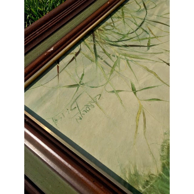 1960s Vintage Carolyn Blish Signed Beach Scene Print Chairish