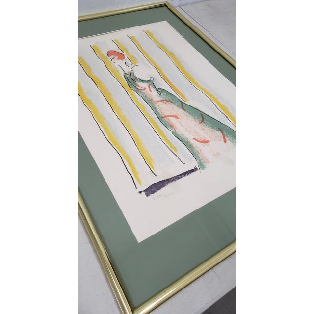 Peter Max "Standing Figure" Original Color Lithograph c.1970s Original vintage lithograph by noted German / American...