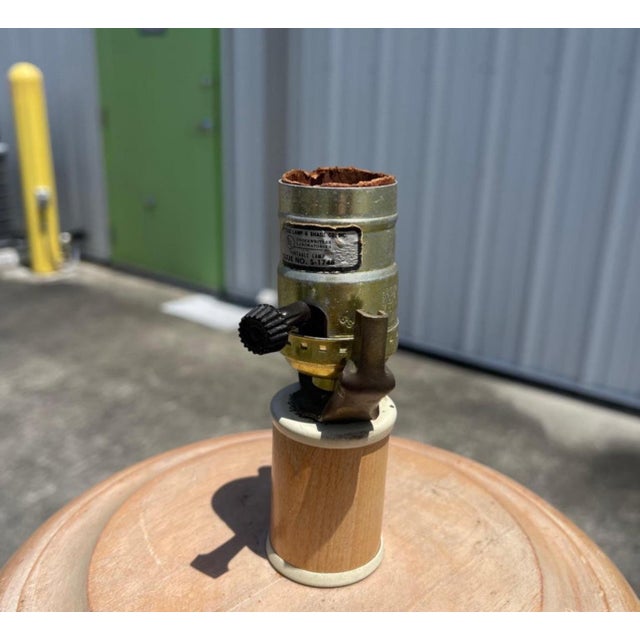 Postmodern Cerused Limed Oak Wood Barley Twist Floor Lamp For Sale In West Palm - Image 6 of 9