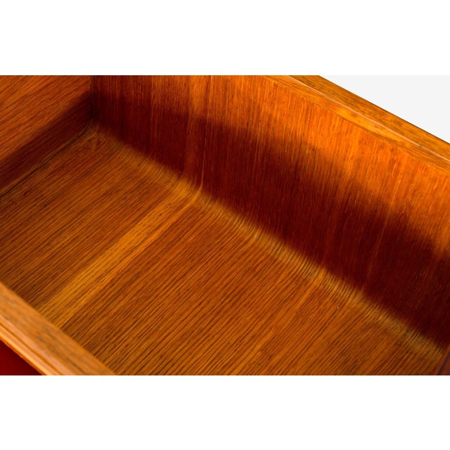 Wood Edward Wormley for Dunbar – Rare Vanity and/or Writing Desk, Circa 1945 For Sale - Image 7 of 16