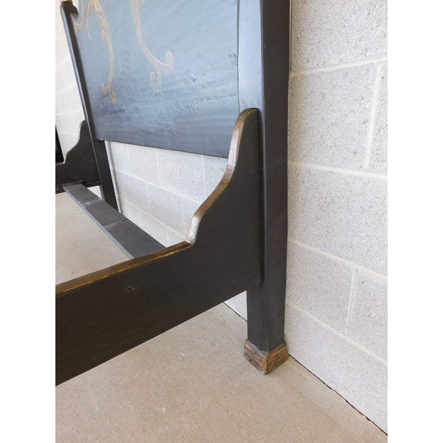 The Farm House Collection Hailey Idaho Custom Crafted Queen Size Bed For Sale - Image 11 of 12