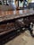 Antique Oak Heavily Carved Late 19th Century Desk With Barley Twist Legs For Sale - Image 10 of 11