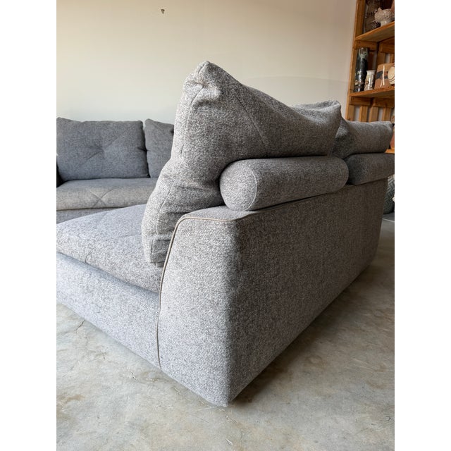 Roche Bobois Paris “Préface” Modern Modular Sectional Sofa – 3 Pieces For Sale - Image 11 of 17