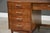 1960s Refinished Walnut Mid Century Desk by Drexel Biscayne For Sale In Boston - Image 6 of 11