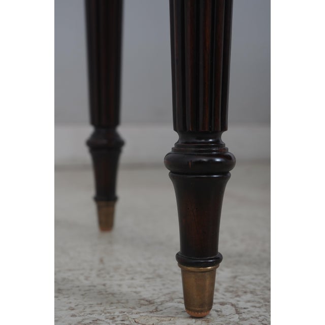 Brown Maitland Smith Highly Inlaid Mahogany Sheraton Sideboard For Sale - Image 8 of 12