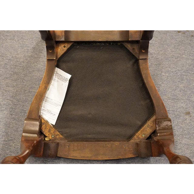 Harden Furniture Solid Cherry Traditional Style Dining Side Chair For Sale - Image 11 of 12