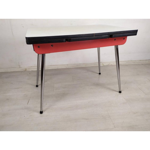 Vintage Formica Extentable Table, 1960s For Sale - Image 12 of 18