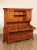 Farmhouse Farmhouse Chippendale Style Vintage Pine Stepback Hutch For Sale - Image 3 of 12
