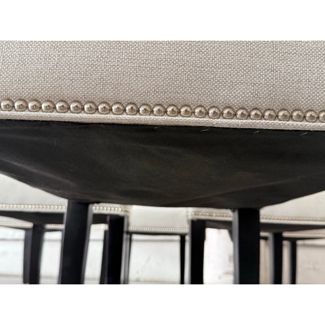 Sole Designs Allison Camelback Dining Side Chairs, Set of Six For Sale - Image 12 of 12