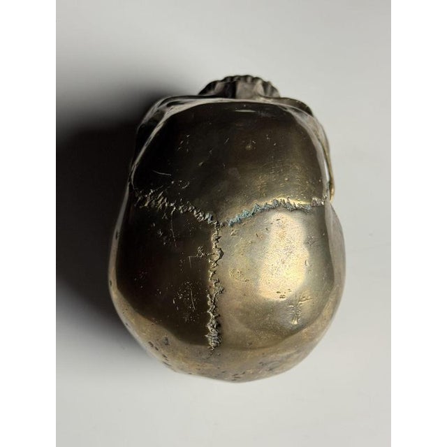 Early 20th Century Bronze Skull For Sale - Image 8 of 14