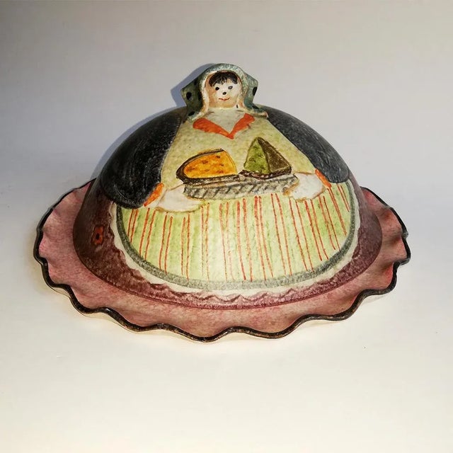 Plate with Lid by Farin for Italica ARS, 1960s For Sale - Image 6 of 7