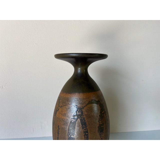 Ceramic Mid-Century Designs West Pottery Vase/ Sold For Sale - Image 7 of 10