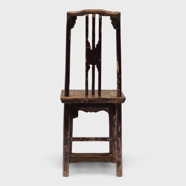 Chinese Chrysanthemum Lady's Chair, C. 1800 For Sale - Image 4 of 7