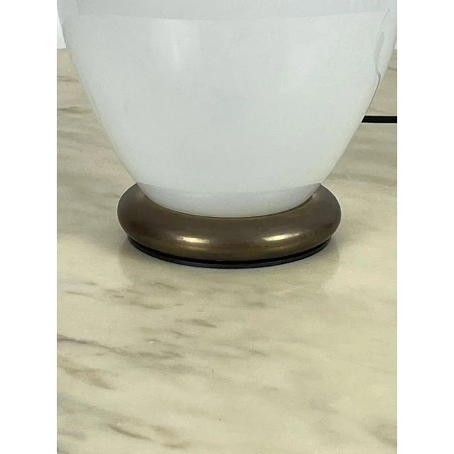 Murano and Otto Glass Table Lamp by F. Fabbian, Italy, 1970s For Sale - Image 9 of 12