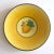 Ceramic Royal Copenhagen Vintage Mid Century 1950's Yellow Fruit Bellona Faience Porcelain Dessert Plates - Set of 5 For Sale - Image 7 of 13