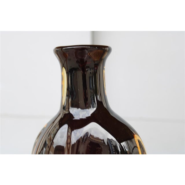Large Sommerso Murano Glass Bottle by Flavio de Poli, 1960s For Sale - Image 9 of 12