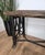 Wood Antique Italian Slat Wooden Bench in Cast Iron, 1890s For Sale - Image 7 of 10