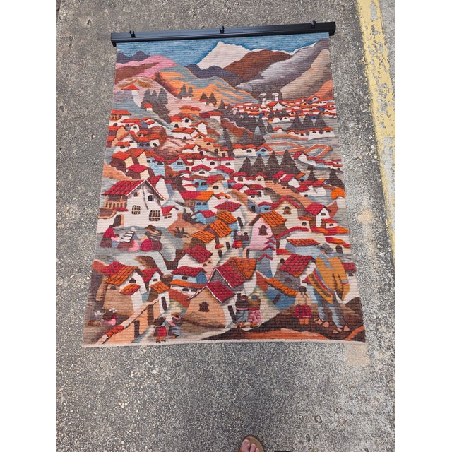 Latin American Wall Tapestry For Sale - Image 10 of 12