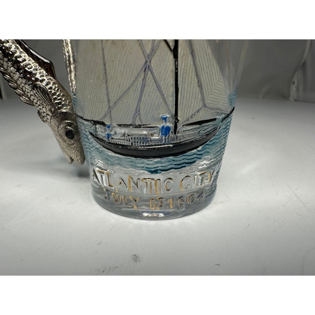 Glass Antique 1904 Shriners Souvenir Cup For Sale - Image 7 of 10