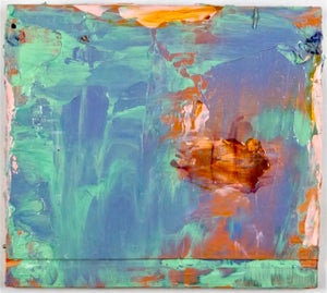 Francine Tint, Modernist Gestural Abstract Color Field Painting Woman Artist Francine Tint, 1999