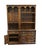 Wood Sprague and Carleton Country Cabinet Solid Knotty Pine Maker Rustic Americana Style 56" Custom Wall Unit / Bookcase W. Cabinets For Sale - Image 7 of 17