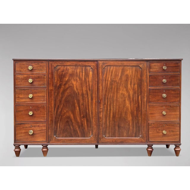 George III Mahogany Gentleman's Press, 1790s For Sale - Image 13 of 13