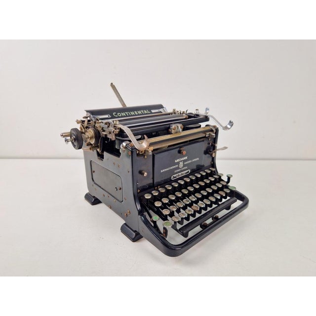 Vintage Continental Standard Typewriter from Wanderer, Germany, 1920s For Sale - Image 4 of 10