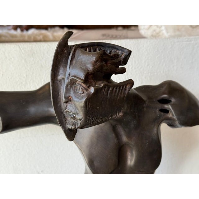 A massive bronze by the Italian Master sculpture Claudio Nicoli (Born 1958). We believe this is from his Icarus series of...