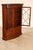 Baker Georgian Style Mahogany Bowfront China Cabinet For Sale - Image 18 of 18