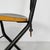 Italian Modern Black Wood and Metal Folding Chair, 1980s For Sale - Image 9 of 18