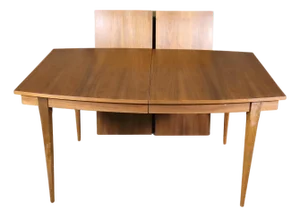 Mid 20th Century Mid-Century Dining Table w/ Leaves