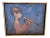 1960s Painting of Boy Playing a Flute For Sale