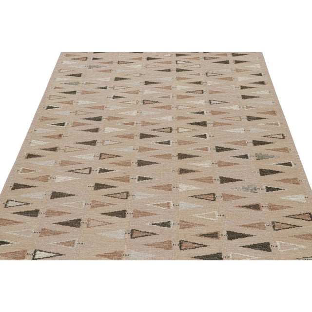 Not Yet Made - Made To Order Swedish Geometric Rug by Celerie Kemble for Chairish in Blush, 9'x12' For Sale - Image 5 of 8