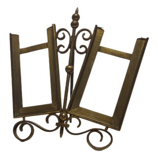 Art Deco Diptych Frame, Belgium, 1950s For Sale