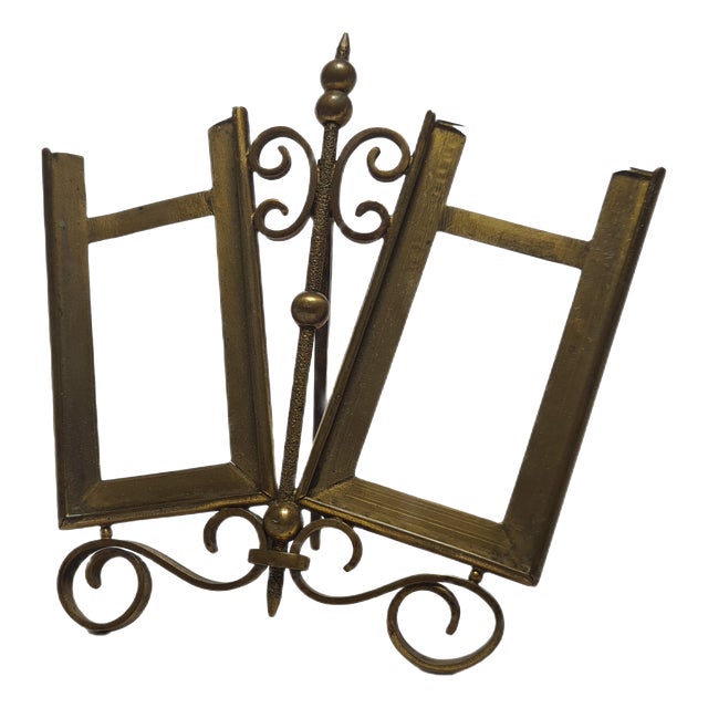 Art Deco Diptych Frame, Belgium, 1950s For Sale