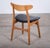 Wood Oak Dining Chair attributed to Hans J. Wegner for Carl Hansen & Son, Denmark, 1952 For Sale - Image 7 of 9