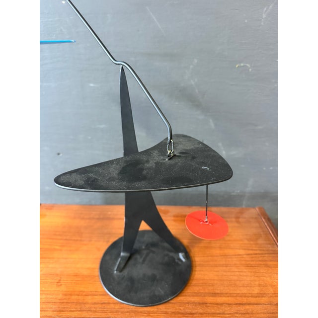 Metal Mobile Sculpture Signed by Graham Sears For Sale - Image 7 of 11