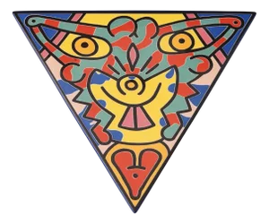 Spirit of Art No. 2 Dose by Keith Haring for Villeroy & Boch, 1992