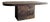 Brutalist Stone and Brass Coffee Table attributed to Paul Kingma, 1970s For Sale