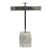 By Century Furniture Company, this stylish contemporary drinks table features a solid marble block base in which a brushed...