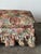 Floral Jacquard Tapestry Skirted Tufted Ottoman, 1980s For Sale - Image 9 of 13
