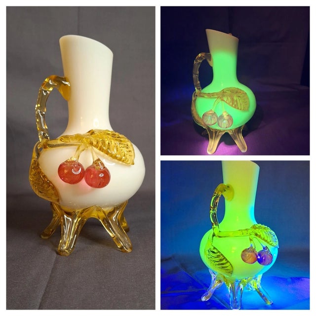 Presented for your consideration is a magnificent example of 19th-century English Art Glass, attributed to the renowned...