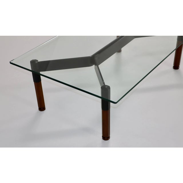Wood 1950's Modern Italian Coffee Table By Forma Nova For Sale - Image 7 of 12