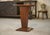 Wood Art Deco Sapelli Veneer Pedestal Table, 1940s For Sale - Image 7 of 13